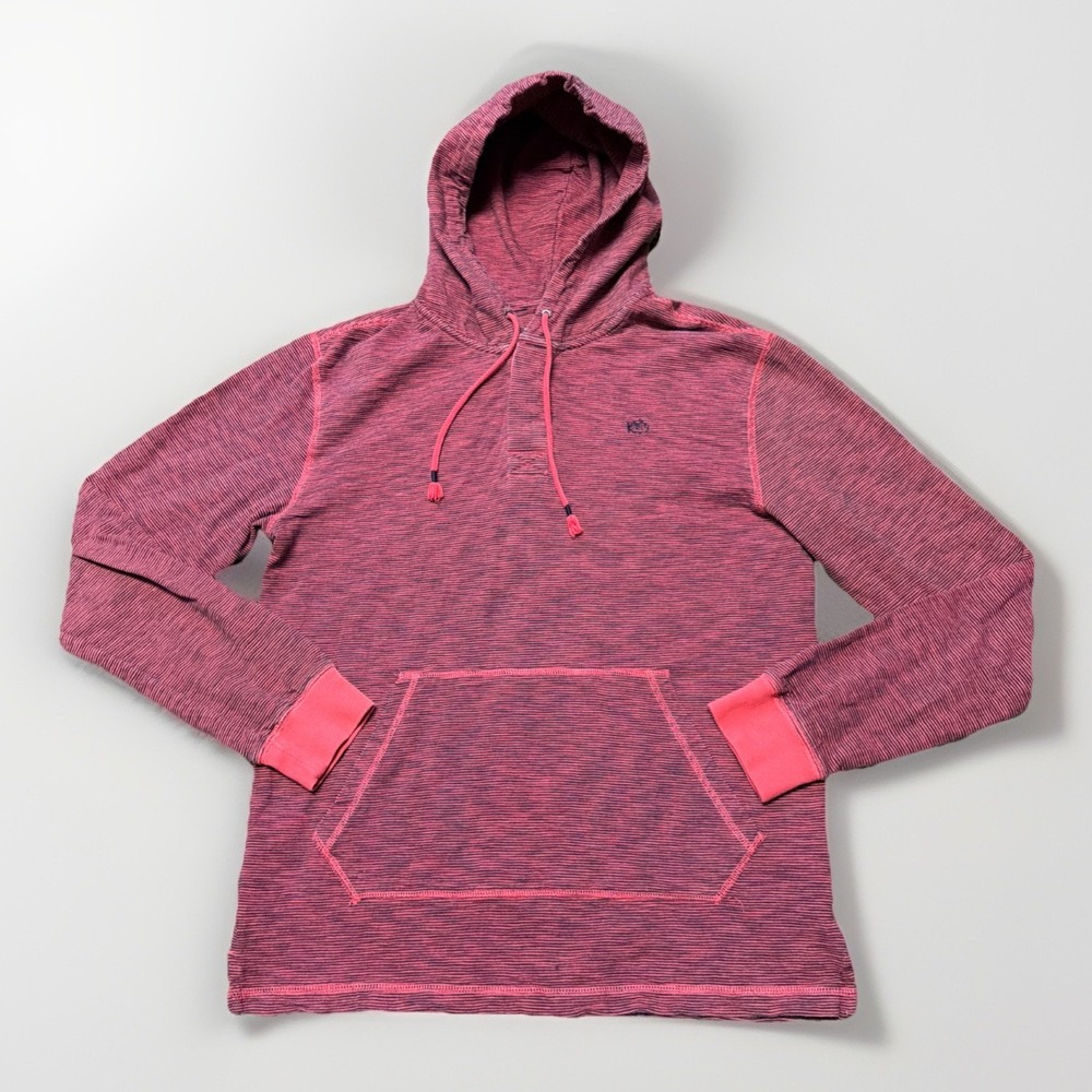 Southern Tide Hoodie Pullover Red Men's Medium Casual Soft Sweatshirt Jacket